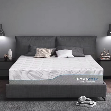 Hcore 12 Inch Queen Size Bamboo Memory Foam Mattress