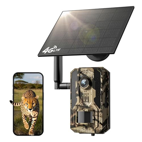 Cellular Trail Camera with 4G LTE and 2k Live Streaming