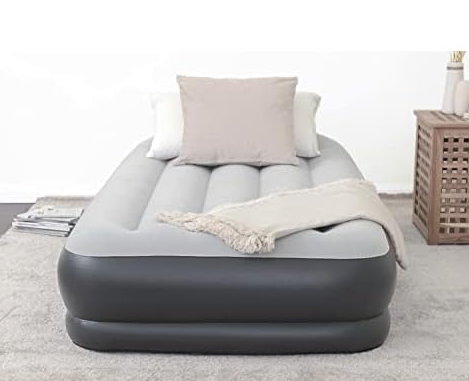 SLEEPLUX Inflatable Air Mattress with Built-in Pump, Pillow & USB Charger (Twin)