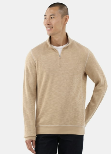 George Men's Quarter Zip Pullover