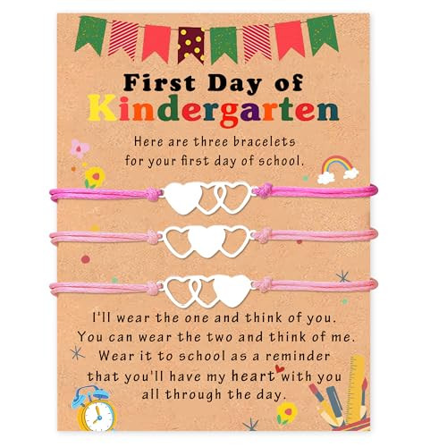 Kindergarten Bracelets for Mommy and Me