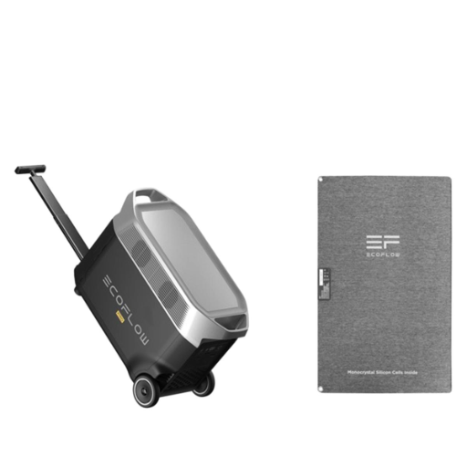 EcoFlow DELTA Pro Power Station with Solar Panel and Bag