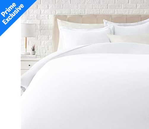 Amazon Basics Lightweight Microfiber Duvet 3 PC Cover Set