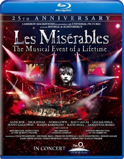 Les Misérables 25th Anniversary Concert on Blu-ray