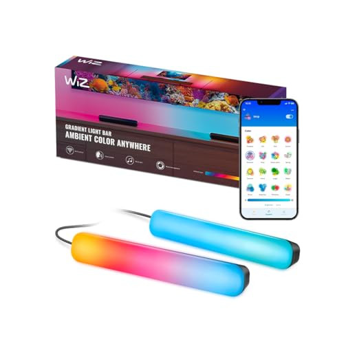 WiZ Gradient RGBIC Smart Light Bars (2-Pack)