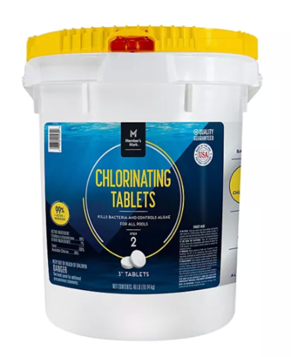 Member's Mark Chlorinating Tablets, 40 lbs for Sam's Club Members