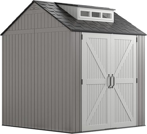Rubbermaid 7x7-Foot Resin Outdoor Storage Shed