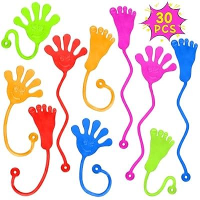 30pc Sticky Hands Party Favors