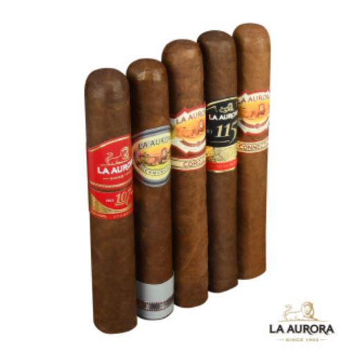 La Aurora Top 5 Prime Cigar Flight