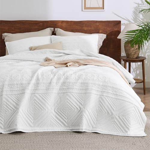 Bedsure Boho 3 PC Quilt Set