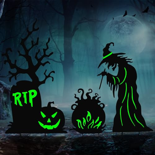 Halloween Yard Sign 3-Pack