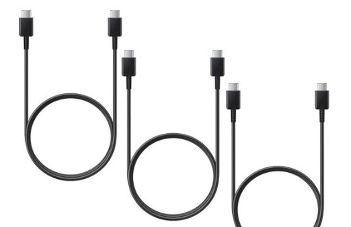 3-Pack Samsung 1-Meter USB-C to USB-C Cable