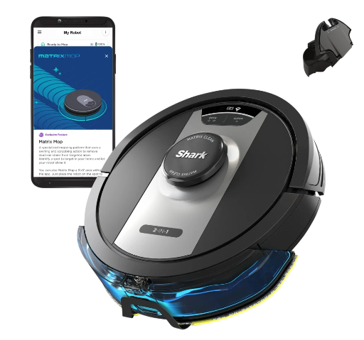 Shark Matrix 2-in-1 Robot Vacuum & Mop with 360° LiDAR (Certified Renewed)