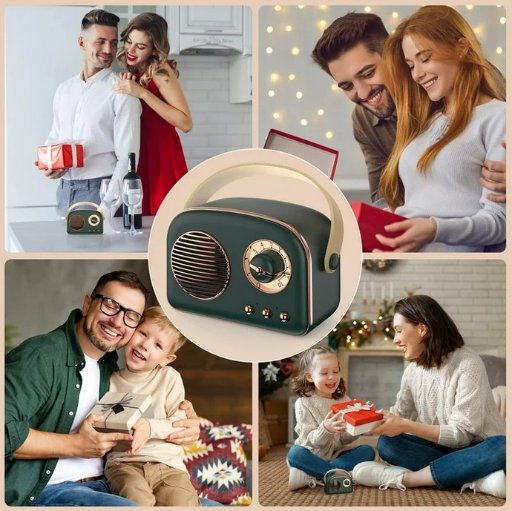 Oraolo Vintage Bluetooth Speakers