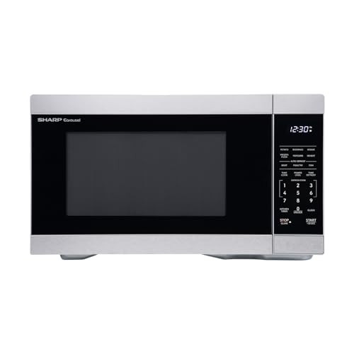 SHARP Stainless Steel Countertop Microwave
