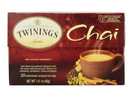 Twinings Chai Tea, Tea Bags, 20-Count Box