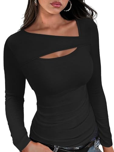 Women's Long Sleeve Slim Fit Fall Shirts
