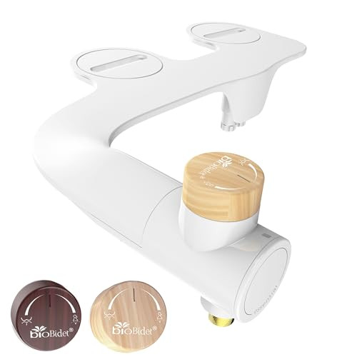 BioBidet SlimEdge Simple Bidet Non-Electric Toilet Attachment