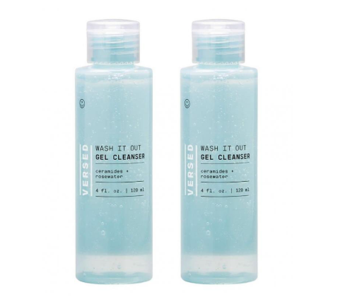 2 Pack of Versed Wash It Out Gel Face Cleanser