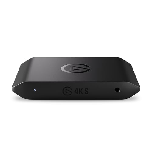 Elgato 4K S Capture Card w/ 4K60 Capture, 1440p120 or 1080p240 Passthrough & HDR10 Support