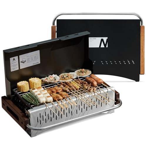 Naturehike Folding Portable Smoker Charcoal Grill