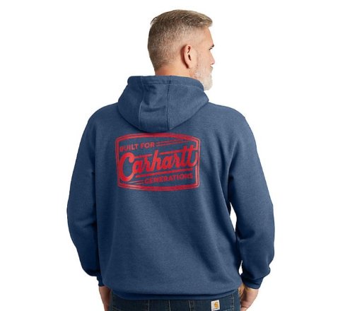 Carhartt Men's Loose Fit Midweight Graphic Hoodie