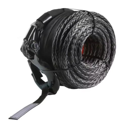 SucceBuy Synthetic Winch Rope for Trucks and Boats
