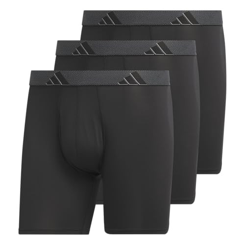 Adidas Men's Microfiber Boxer Brief 3-Pack