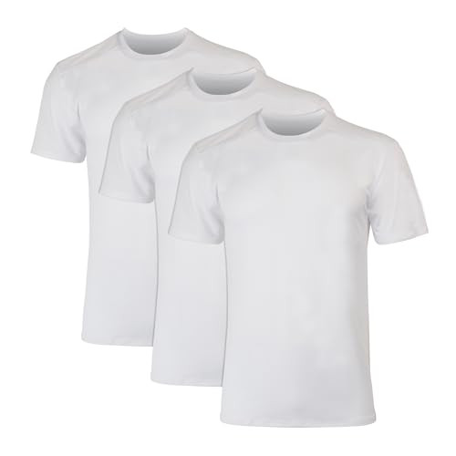 Hanes Men’s Breathable Mesh Back T-Shirt 3-Pack