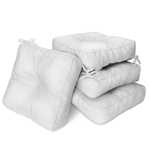 4 Pack of Babenest Dining Chair Cushions W/Ties