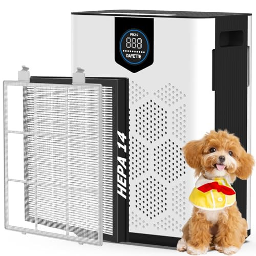 Air Purifier H14 True HEPA Filter up to 3000 Sq Ft