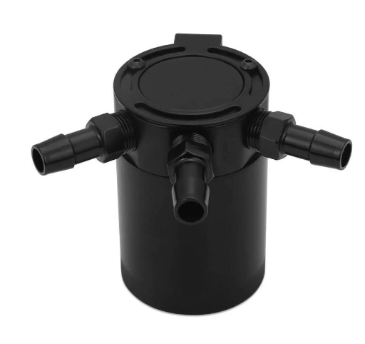 Universal Baffled 3-Port Oil Catch Can