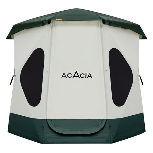 8-Person ACACIA Pop Up Camping Tent with 8 Windows