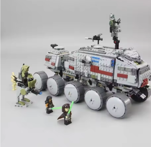 Block Props Model Moc 75151 Scene Turbo Tank DIY Children's Assembled Toys