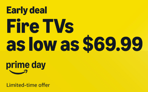 Early Prime Day Deal