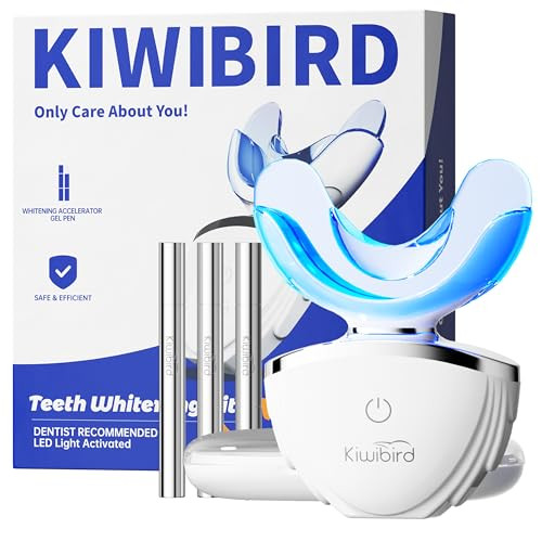 KIWIBIRD Teeth Whitening Kit for Sensitive Teeth