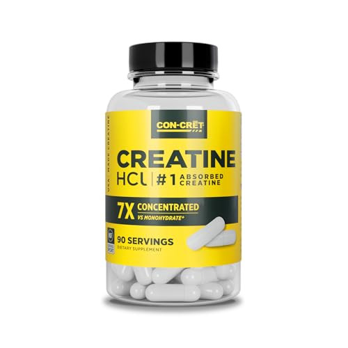 Creatine HCl Capsules, 90-Count