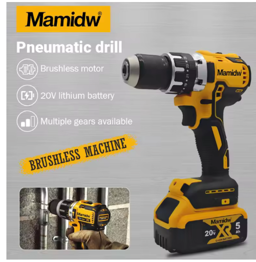 13mm Brushless Impact Electric Drill Multifunctional Cordless Screwdriver