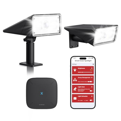 X-Sense Smart Solar Lights Outdoor Waterproof