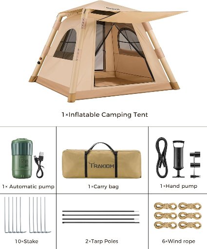 Trakiom Inflatable Camping Tents