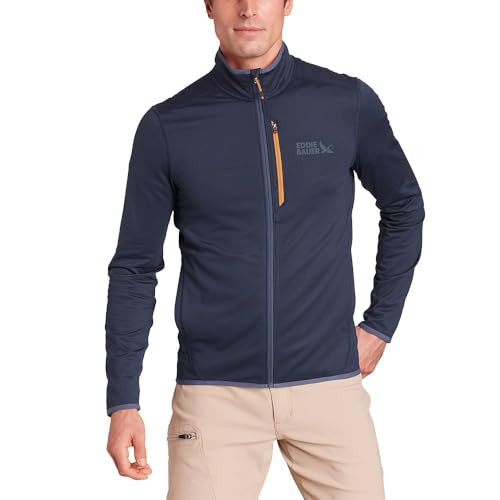 Eddie Bauer Activator Grid Long-Sleeve Full-Zip Fleece Jacket