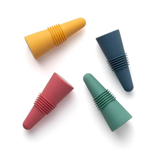 Rabbit Wine & Beverage Bottle Stoppers Set