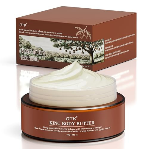 King Body Butter for Men Mixed Woody & Orange Blossom