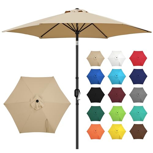 Yaheetech 9FT Outdoor Patio Umbrella