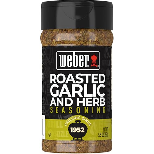 Weber Roasted Garlic & Herb Seasoning Shaker, 5.5 Oz.