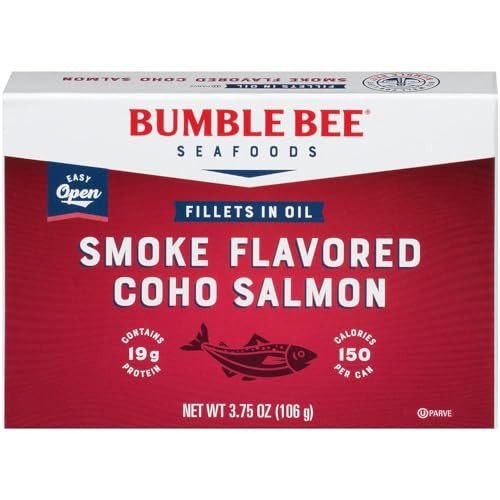 Bumble Bee Smoke Flavored Red Coho Salmon Fillets