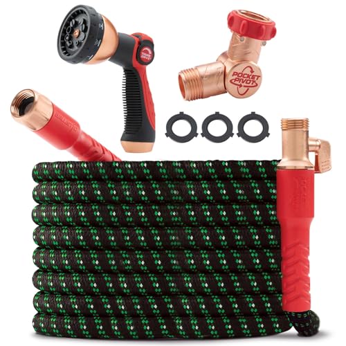 Pocket Hose Ballistic Double UV Edition 100 FT Expandable Garden Hose