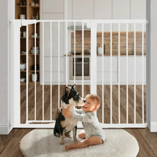 Adjustable Baby Safety Gate for Stairs and Doorway