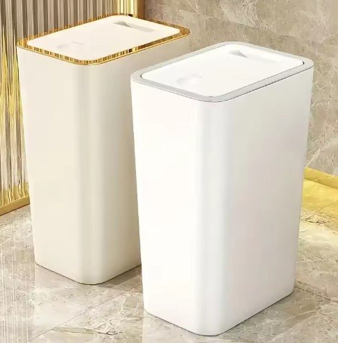Odor Proof Trash Can with One-Touch Modern Design