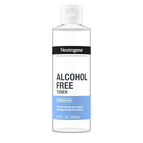 Neutrogena Alcohol-Free Gentle Daily Fragrance-Free Face Toner, 8 Fl. Oz.